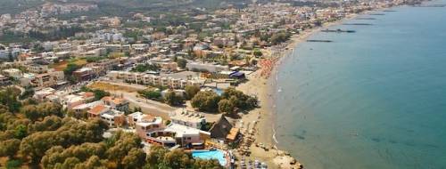 Agia Marina beach in Chania